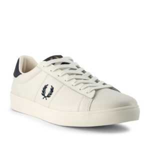 Fred Perry Herren Sneaker weiß Glattleder