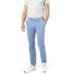 GARDEUR Herren Hose blau Baumwolle