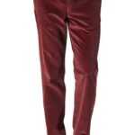 HILTL Herren Hose rot Cord