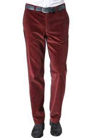 HILTL Herren Hose rot Cord