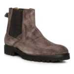 Hamlet Herren Chelsea Boots braun Velours