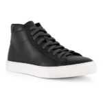 Hamlet Herren Sneaker grau Glattleder