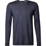 JOOP! Herren Pullover blau Merinowolle unifarben