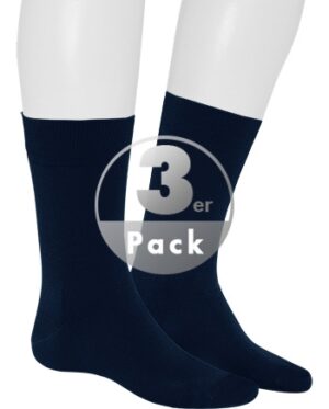 KUNERT Men Herren Socken blau Baumwolle & Mix unifarben