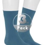 KUNERT Men Herren Socken blau Baumwolle & Mix unifarben