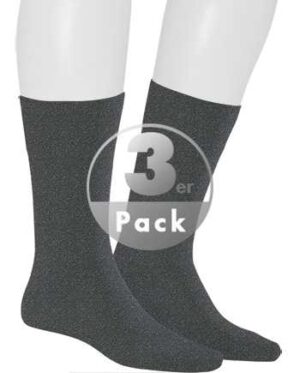 KUNERT Men Herren Socken grau Baumwolle & Mix unifarben