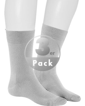 KUNERT Men Herren Socken grau Baumwolle & Mix unifarben