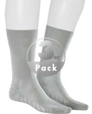 KUNERT Men Herren Socken grau Mikrofaser/Funktion unifarben