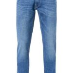 Lee Herren Jeans blau Baumwoll-Stretch Slim Fit