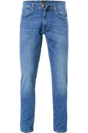 Lee Herren Jeans blau Baumwoll-Stretch Slim Fit