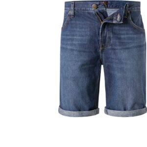 Lee Herren Jeansshorts blau Baumwolle