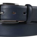 Lloyd-Belts Herren Gürtel blau Glattleder