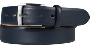 Lloyd-Belts Herren Gürtel blau Glattleder