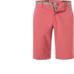 Mason's Herren Shorts rosa Baumwolle