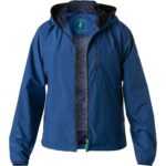 SAVE THE DUCK Herren Blouson blau Mikrofaser unifarben