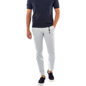 Strellson Herren Hose grau Baumwolle Slim Fit