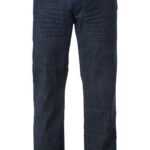 TOMMY JEANS Herren Jeans blau Baumwoll-Stretch Straight Fit