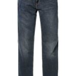 Tommy Hilfiger Herren Jeans blau Baumwoll-Stretch Straight Fit