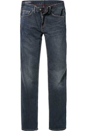 Tommy Hilfiger Herren Jeans blau Baumwoll-Stretch Straight Fit