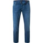 bugatti Herren Jeans blau Baumwolle