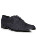 rosso e nero Herren Derby blau Velours