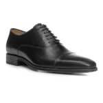 van Bommel Herren Schuhe schwarz Glattleder